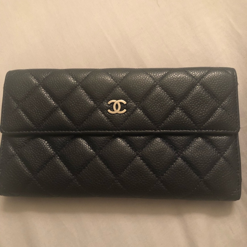Chanel flap wallet